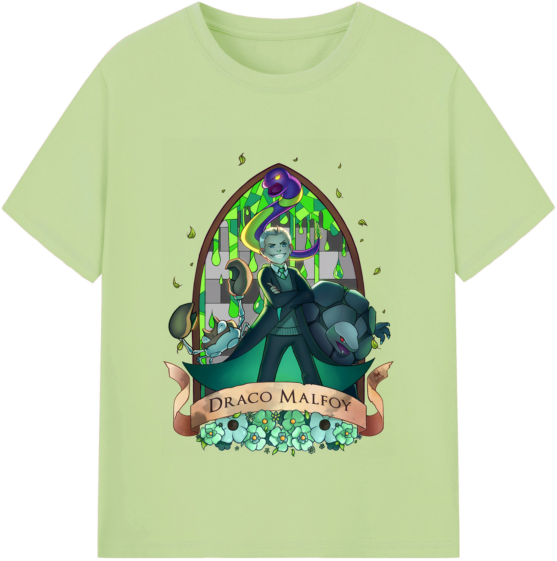 （画像用） Harry Potter ハリー・ポッターシリーズ 綿100％半袖Tシャツ（フロントプリント）